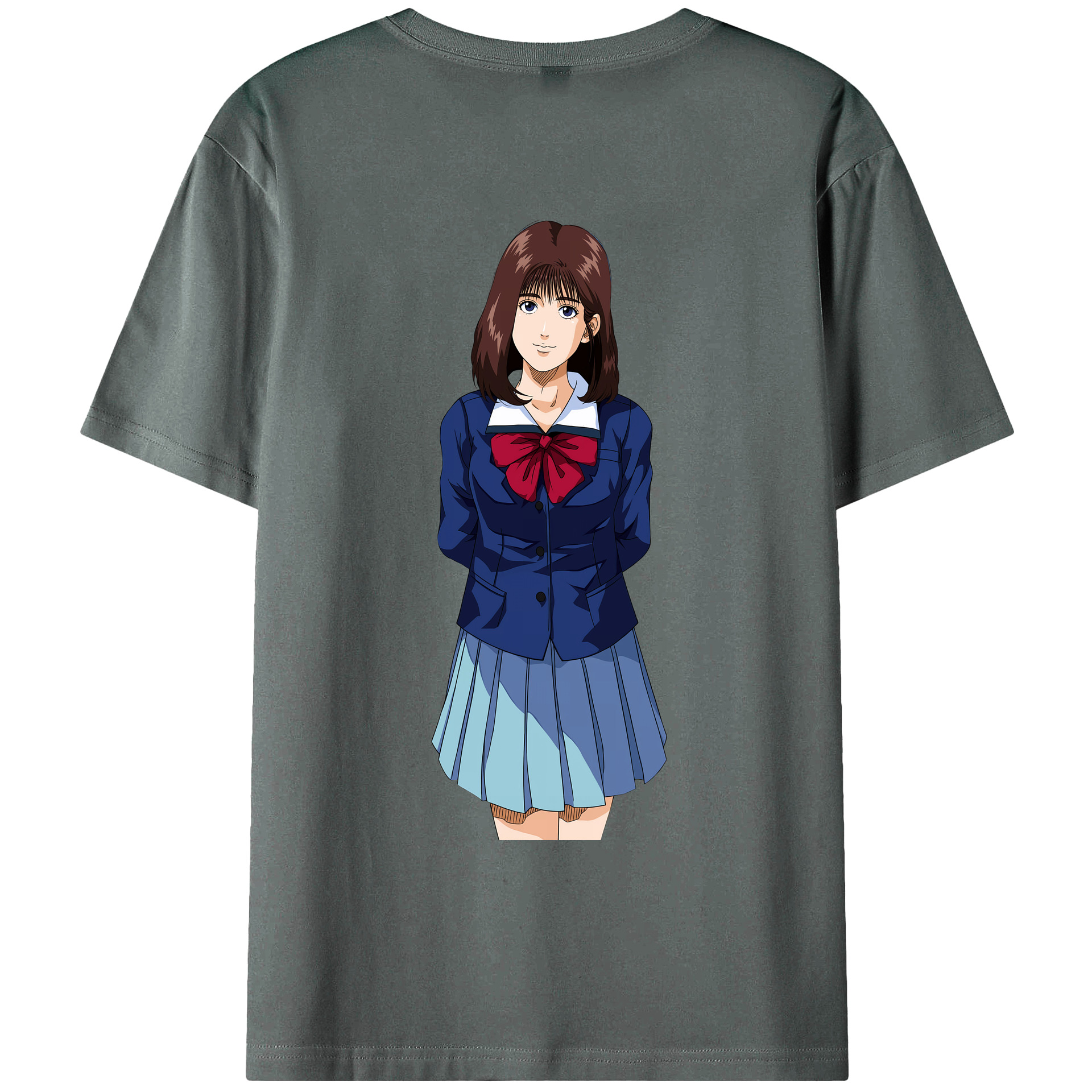（画像用） SLAM DUNK／スラムダンク 綿100％ メンズ半袖Tシャツ（バックプリント） 通気性
